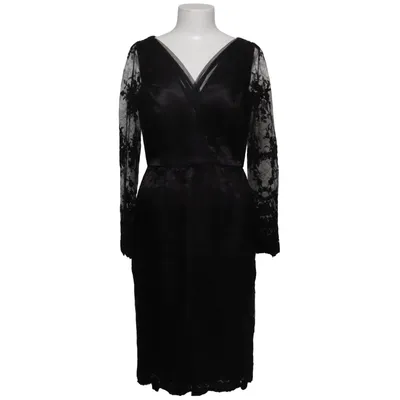 Cocktailkleid (Schwarz) von Zetterberg Couture Baumwolle