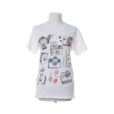 T-shirt (Vit, Flerfärgad) från Dedicated Ekologisk bomull