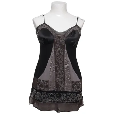 Cocktail dress (Black, Gray) from Karen Millen Elastane, Polyester, Silk