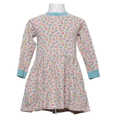 Jurk (Roze, Blauw, Meerkleurig) van Mini Boden Katoen, Elastaan