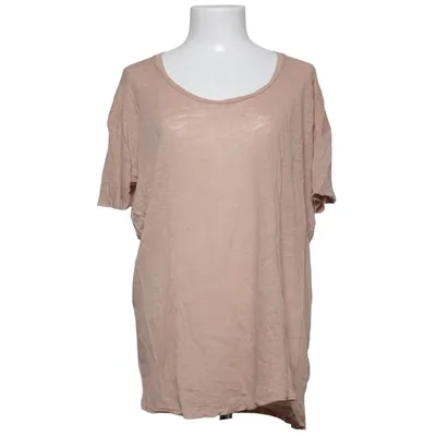 T-shirt (Beige) fra Acne Linned