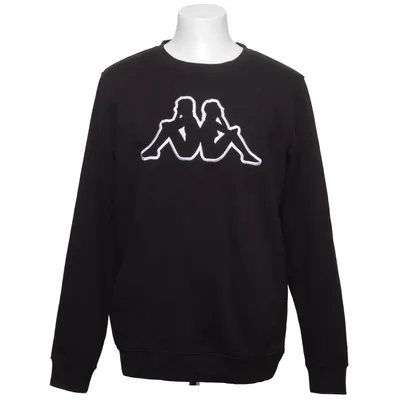 Sweatshirt (Black) from Kappa Cotton, Polyester