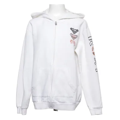 Capuchon sweater (Wit) van Roxy Girl Katoen, Polyester