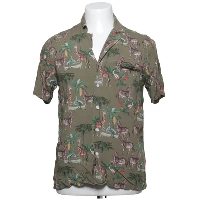 Short sleeve shirt (Green, Multicolored) from John Henric Viscose