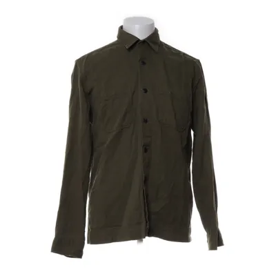 Arbejdsskjorte (Grøn) fra Premium by Jack & Jones Bomuld, Linned