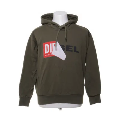 Huvtröja (Grön) från Diesel Bomull, Elastan, Polyuretan