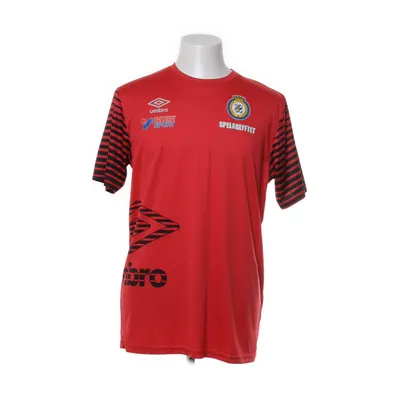 Fotbollströja (Röd, Svart) från Umbro Polyester
