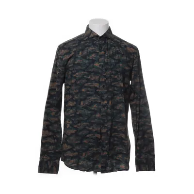 Skjorta (Grön, Brun, Flerfärgad) från Bläck Bomull