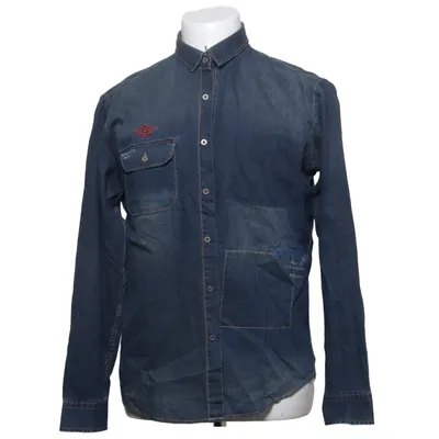 Denim shirt (Blue) from Dapper Cotton