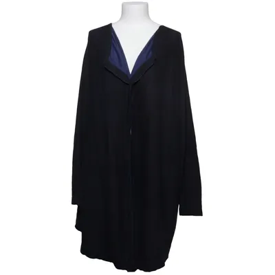 Cardigan (Blue, Gray) from Ulla Popken Cotton, Viscose