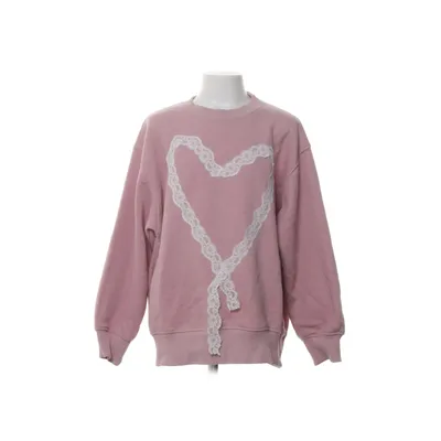 Collegetröja (Rosa, Vit) från Zara Bomull, Elastan