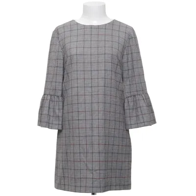 Dress (Gray, Black, Red) from Zara Woman Elastane, Polyester, Viscose