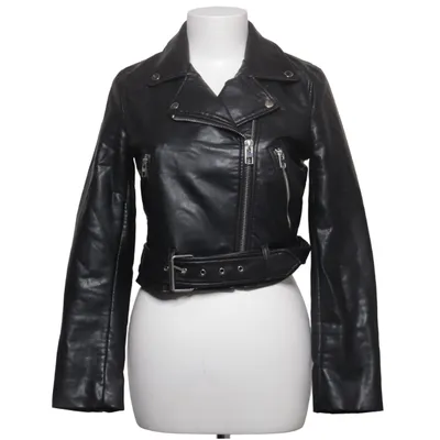 Bikerjack (Zwart) van Zara Katoen, Polyester