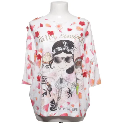 T-shirt (Patty Blossom) van Patrizia Pepe Katoen