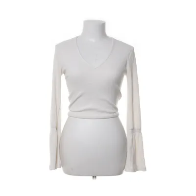 Crop top (White) from Chiquelle Elastane, Polyester, Viscose