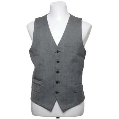 Kostymväst (Grå) från Riley Polyester, Viskos, Ull