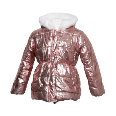 Winter jacket (Pink, White) from Jomake Polyester