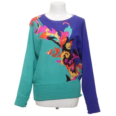 Sweater (Blue, Green, Multicolored)
