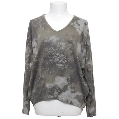 Pullover (Grün, Silber) von Made in italy Angora, Viskose, Wolle