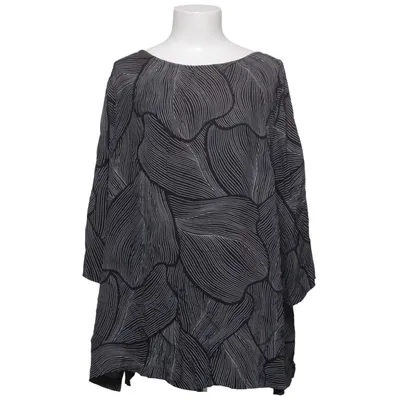 Tunika (Sort, Hvid) fra N.P. Elastan, Viscose