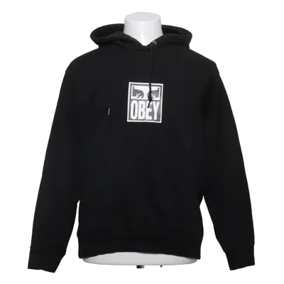 Capuchon sweater (Zwart) van Obey Katoen, Polyester