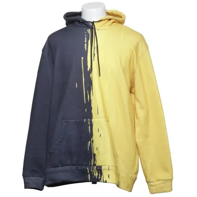 Hoodie (Blue, Yellow) from Hoodie Lab Cotton, Recycled polyester