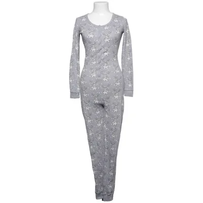 Mjukisdräkt (Grå, Vit) från Bik Bok Bomull, Återvunnen polyester