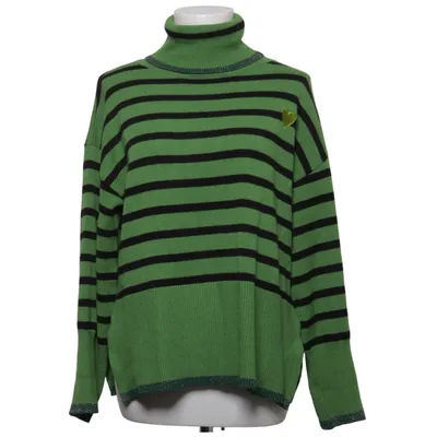 Turtleneck (Green, Black) from Bluoltre Nylon, Polyester, Viscose