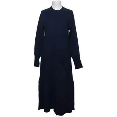 Robe longue (Bleu) de Cedric Charlier Laine