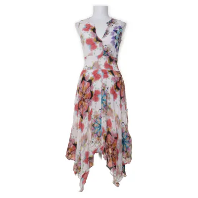 Klänning (Vit, Flerfärgad) från Desigual Viskos