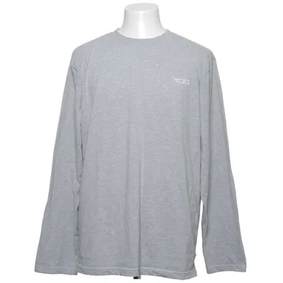 T-shirt à manches longues (Gris) de Tumi Coton, Polyester recyclé