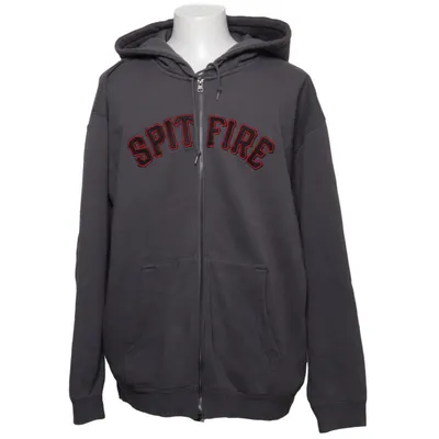 Hoodie (Gray) from Spitfire Cotton, Polyester