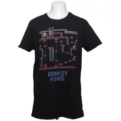 T-shirt (Zwart, Meerkleurig) van Difuzed