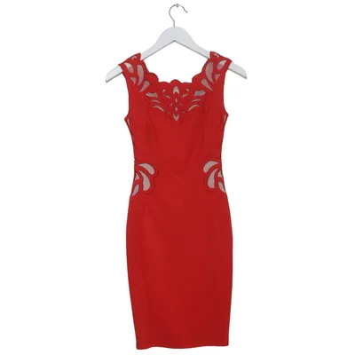 Robe de cocktail (Rouge) de Lipsy Élasthane, Polyester