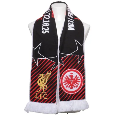 Sjaal (Zwart, Rood, Wit) van Champion's League Acryl, Polyester