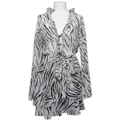 Jurk (Zwart, Wit) van NA-KD Polyester