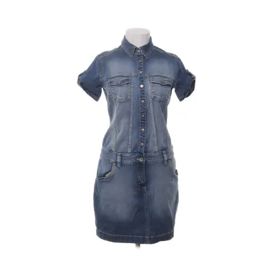 Denim jurk (Blauw) van Denim by Lindex Katoen, Elastaan