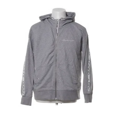 Capuchon sweater (Grijs) van GANT Katoen, Polyester