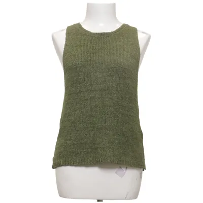 Pull sans manches (Vert) de Massimo Dutti Lin, Polyamide