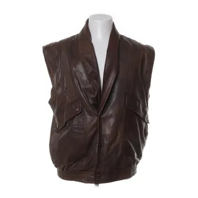 Läderväst (Brun) från Hanifa Skinn, Polyester