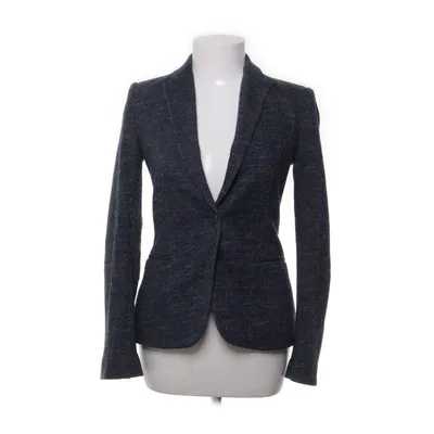 Blazer (Blauw) van Zara Basic Katoen