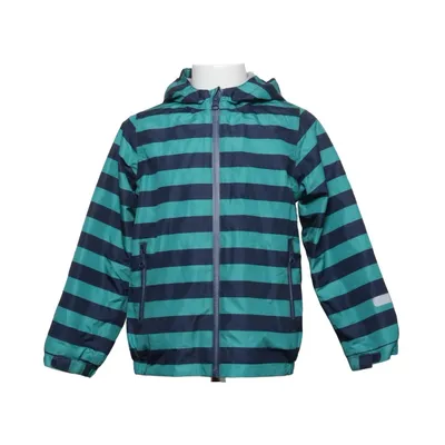 Regnjakke (Grøn, Blå) fra Pocopiano Genanvendt polyester