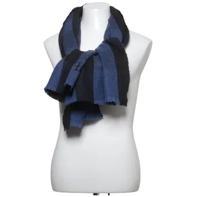 Sjaal (Blauw, Zwart) van Carolina Herrera