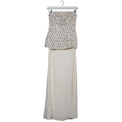 Abendkleid (Weiß) von Arrange Baumwolle, Polyester