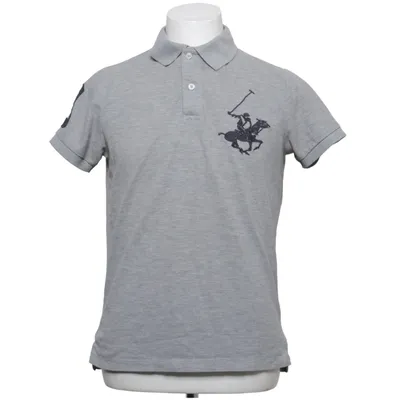 Pikétröja (Grå) från Beverly Hills Polo Club Bomull, Polyester