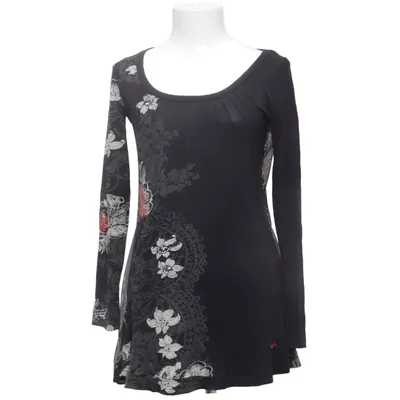 Kjole (Sort, Rød, Flerfarvet) fra Desigual Polyester, Viscose