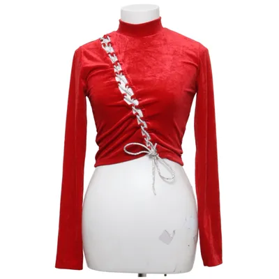 Top (Red) from Soya Fashion Elastane, Polyester