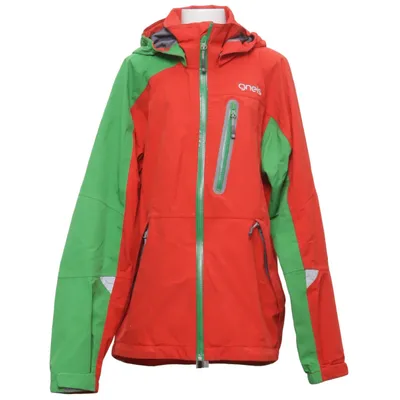 Outdoor jacket (Red, Green) from Gneis Polyamide