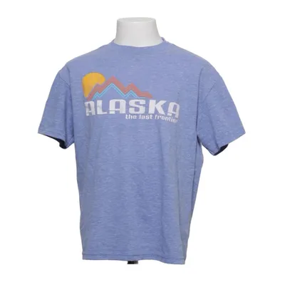 T-shirt (Bleu) de Delta Coton, Polyester