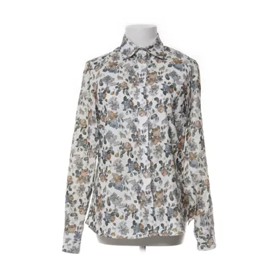 Skjorta (Vit, Blå, Flerfärgad) från Feminine Bomull